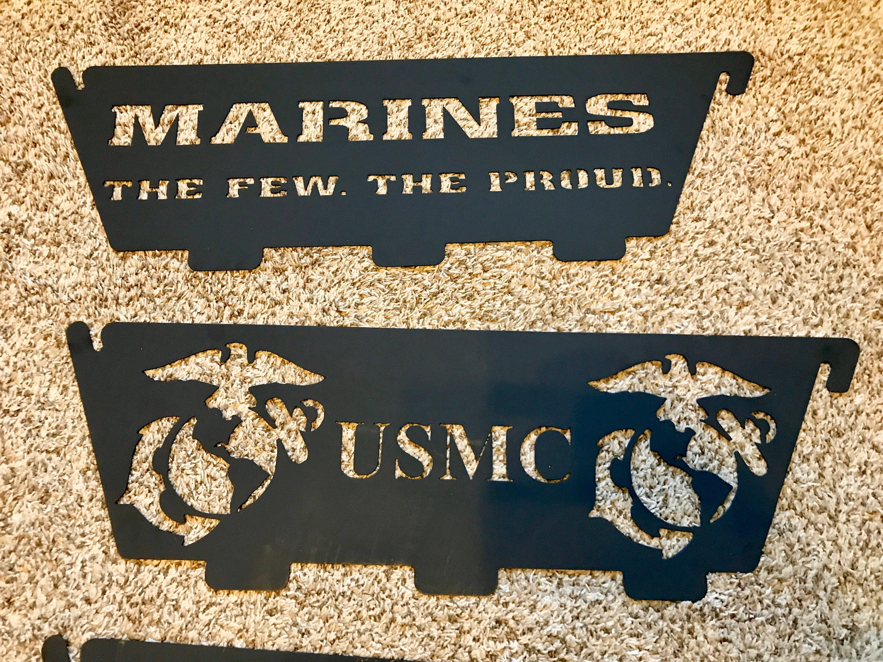 Customizable United States Military Fire Pit