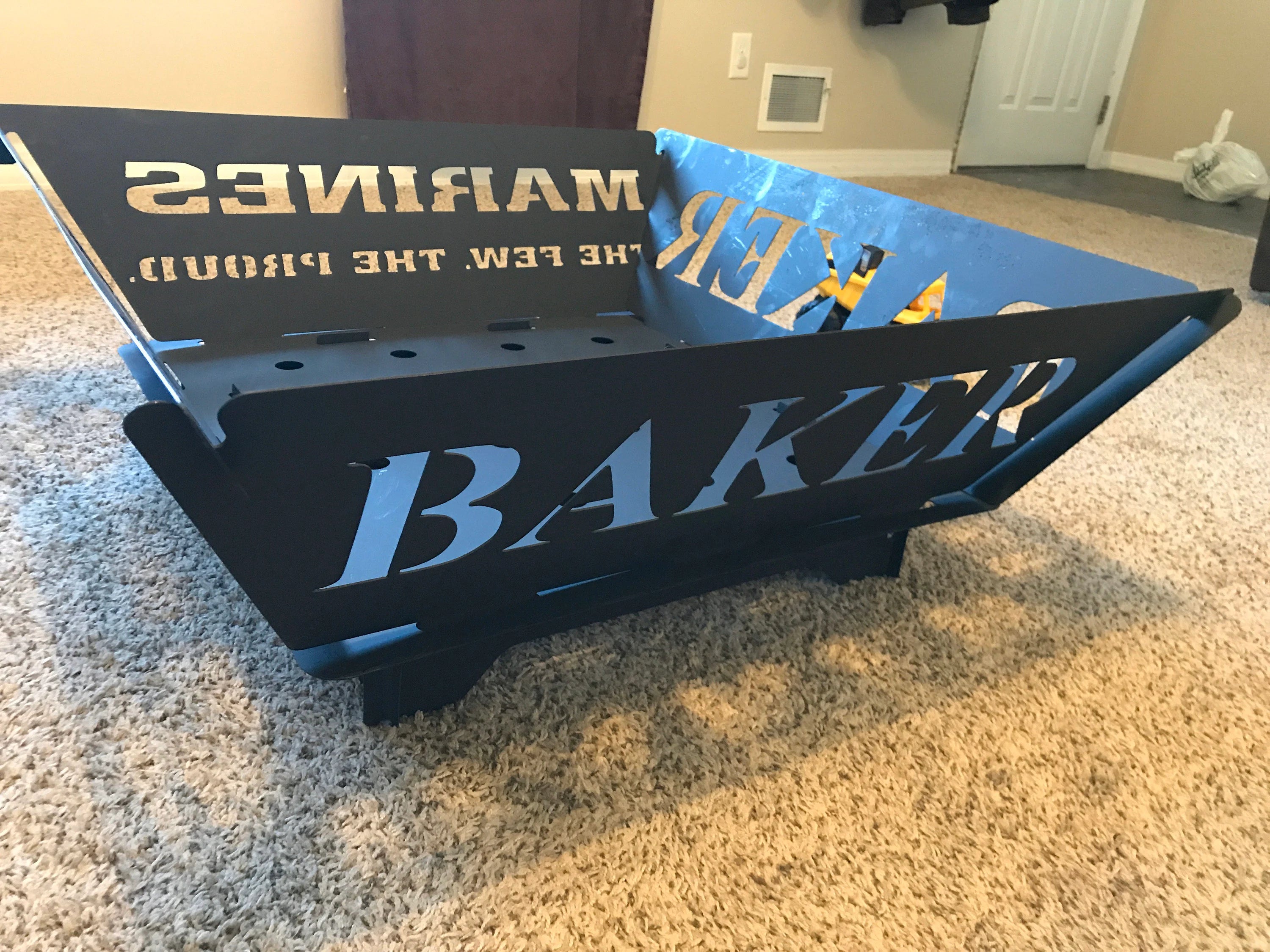 Customizable United States Military Fire Pit