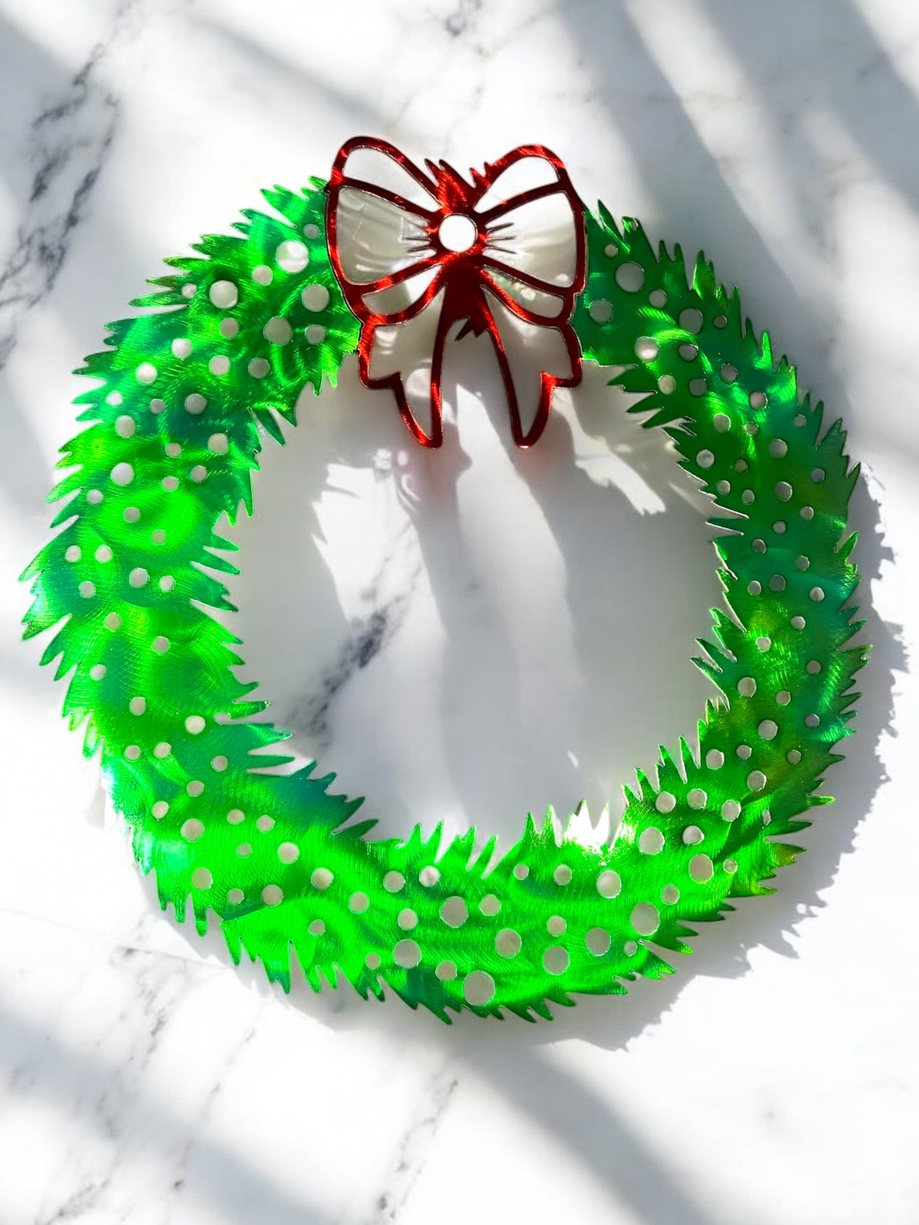 Holiday Wreath with Bow