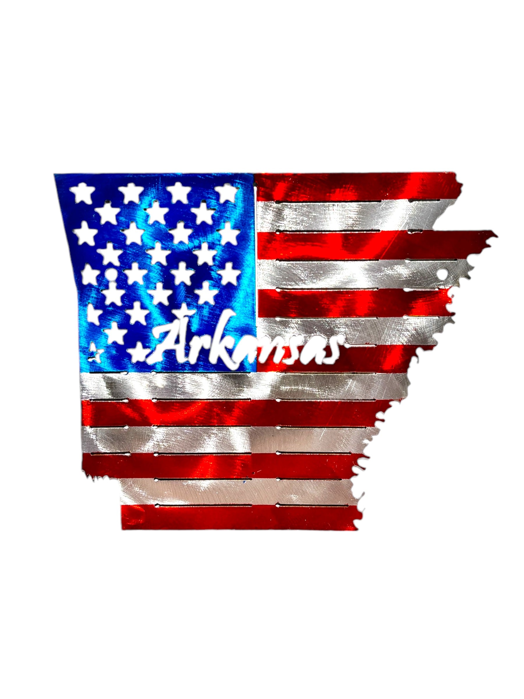 Arkansas American Flag