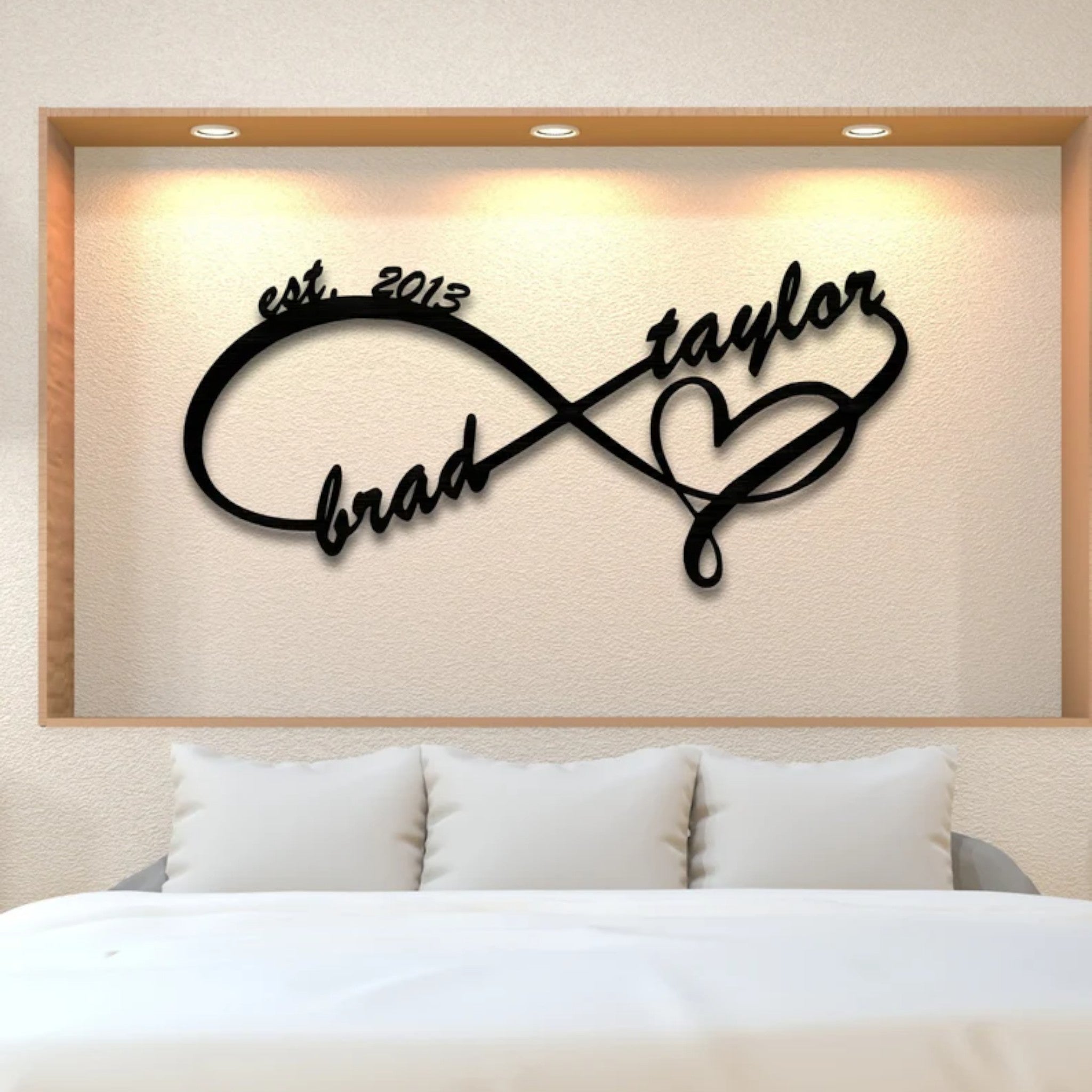 Custom Infinity Heart