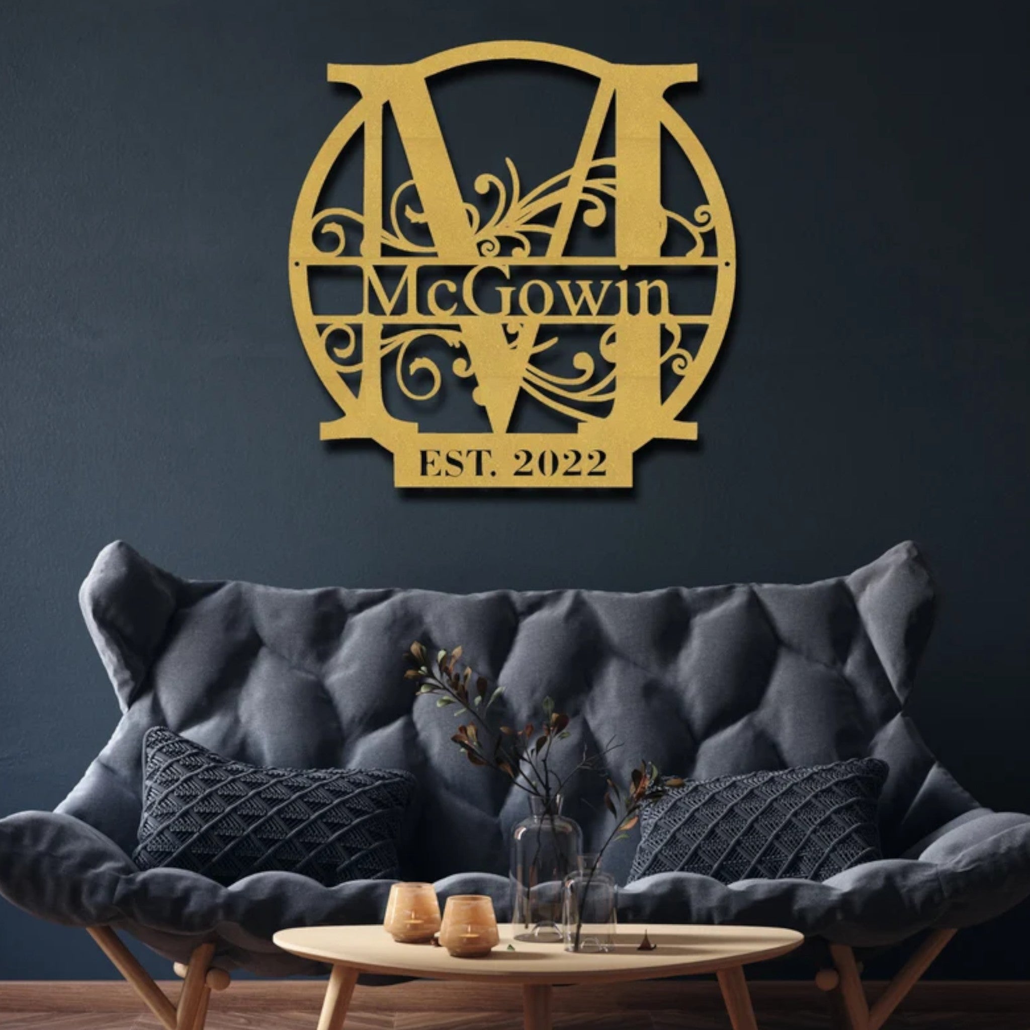 Custom Elegant Initial