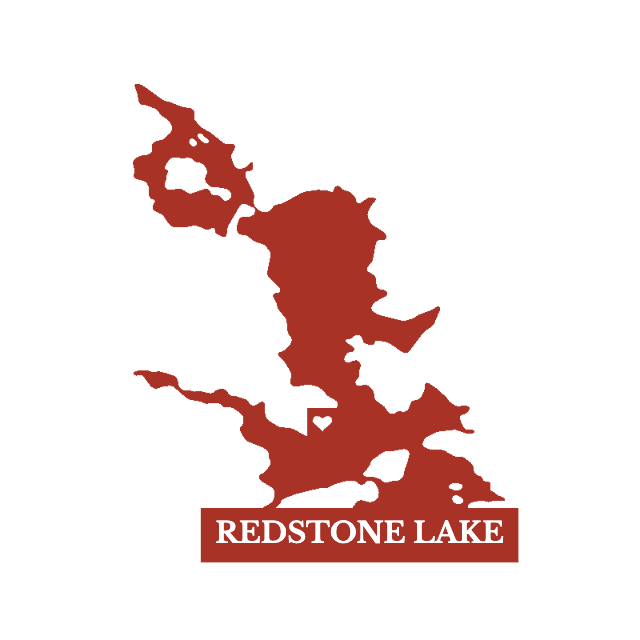 Custom Lake Sign — Personalized Metal Lake Silhouette