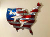 American Flag Duck Cutout