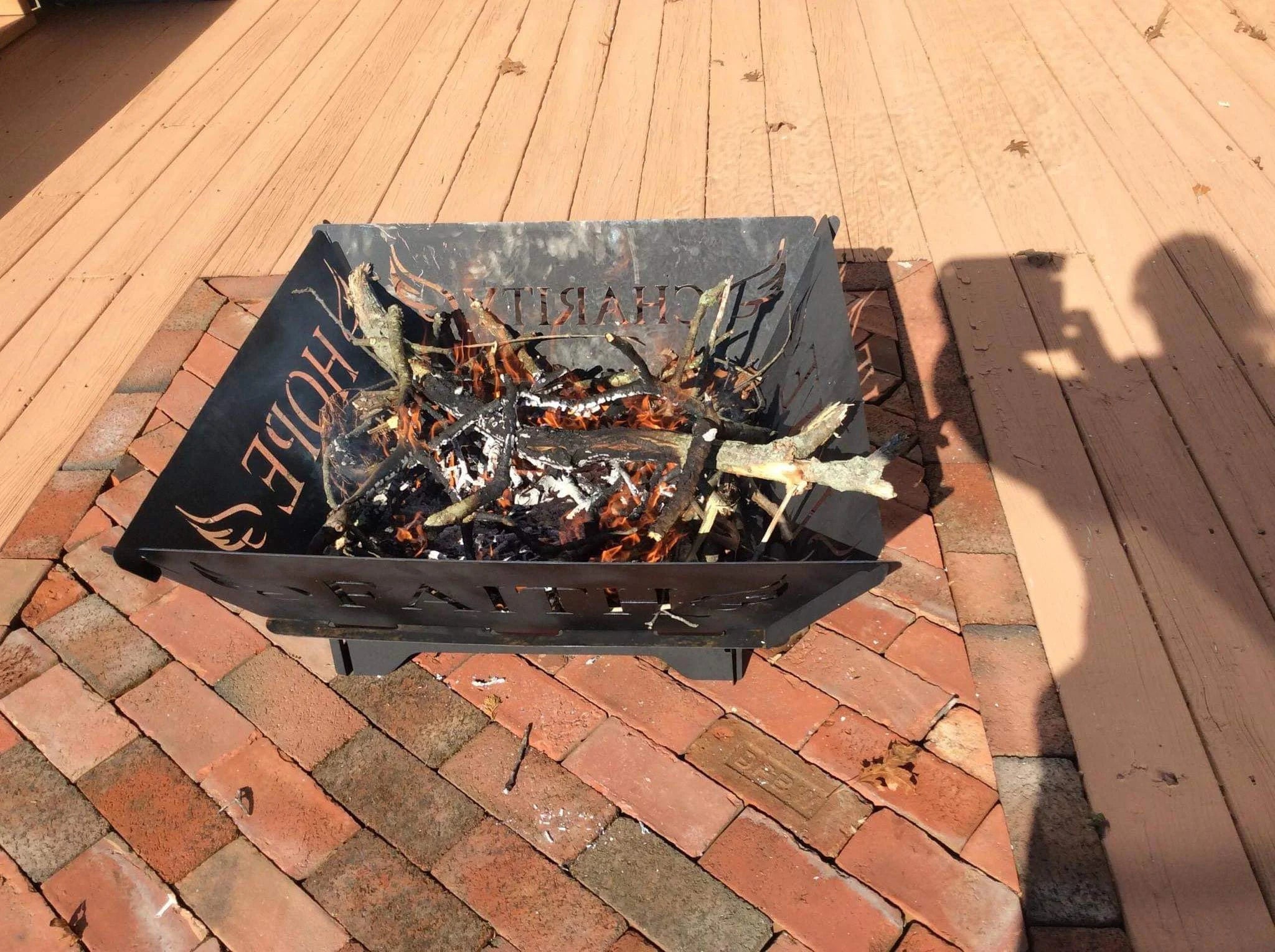 Customizable United States Military Fire Pit