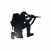 Crouched Hunter Hitch Plug