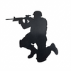 Crouched Rifleman Hitch Plug