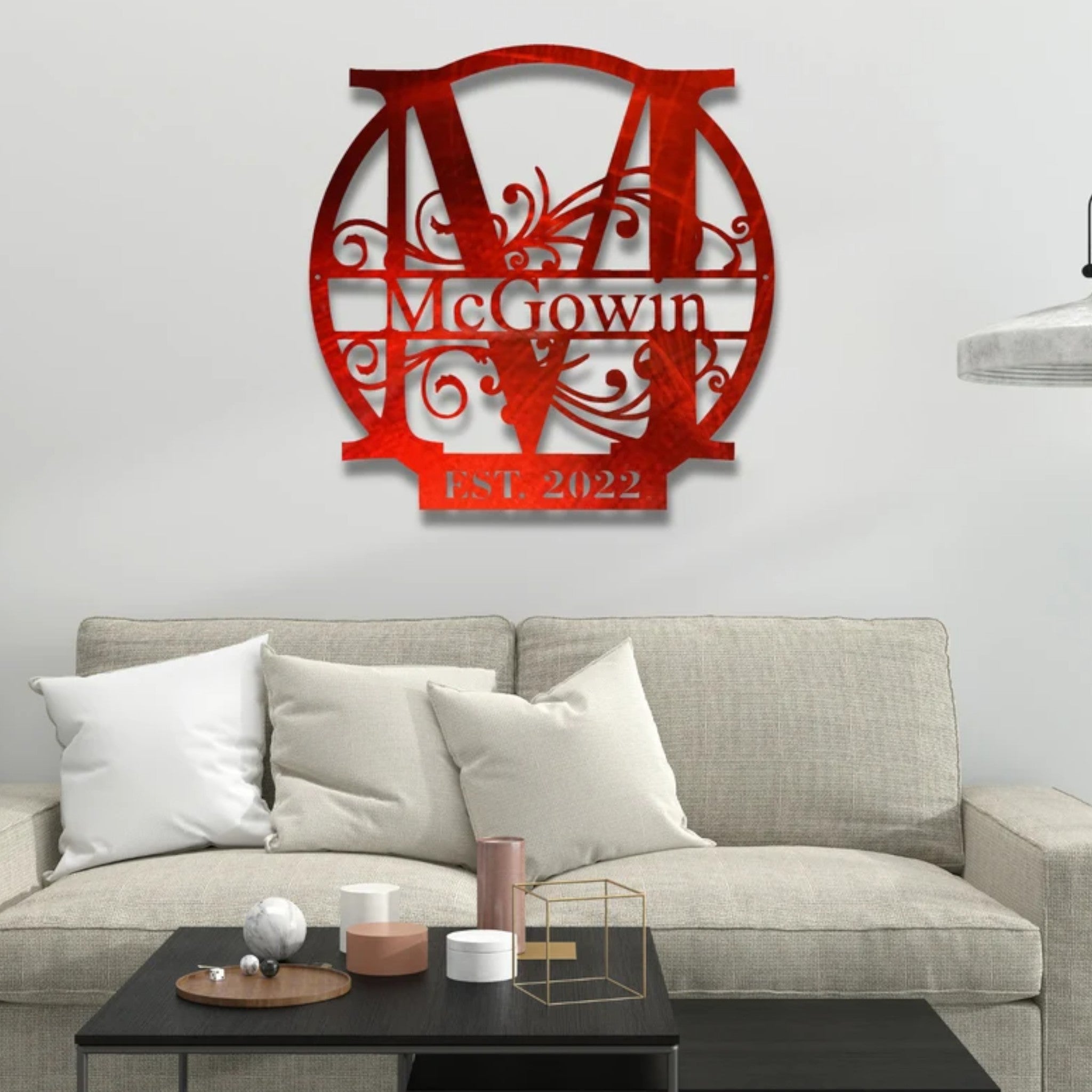 Custom Elegant Initial