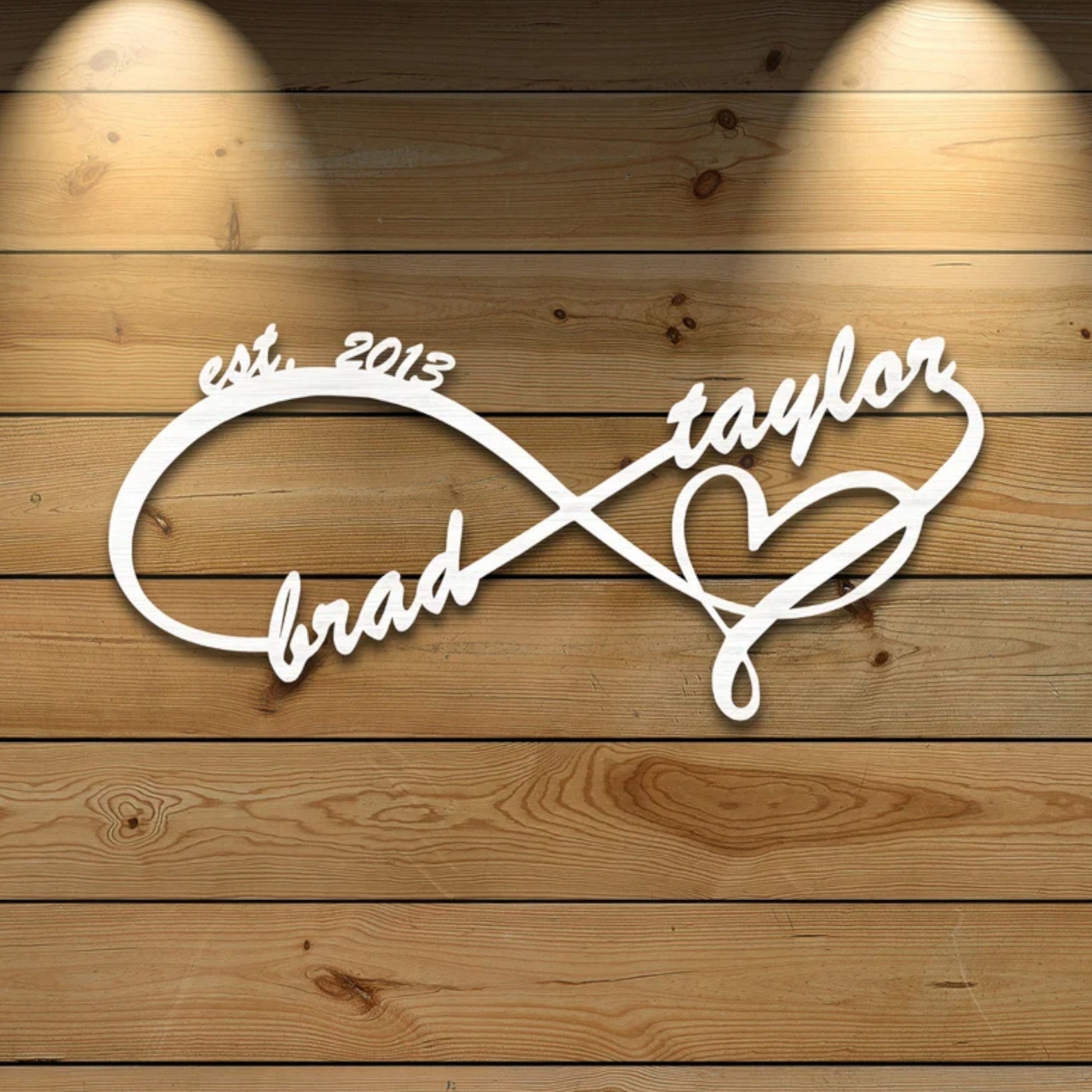 Custom Infinity Heart