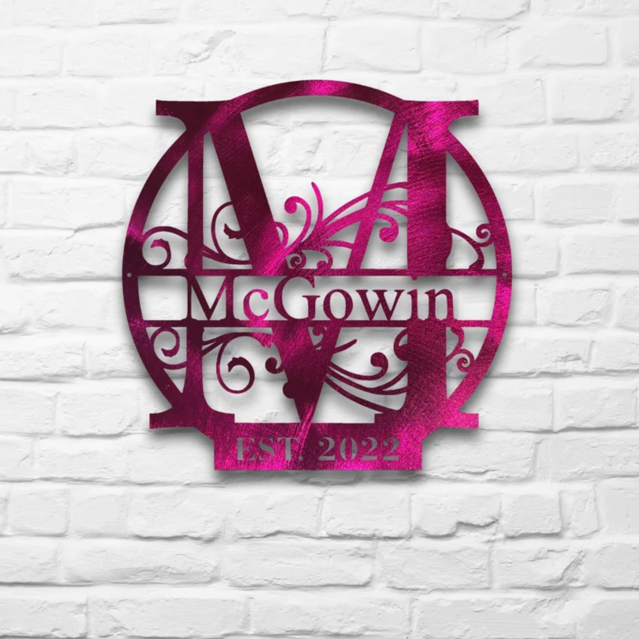 Custom Elegant Initial