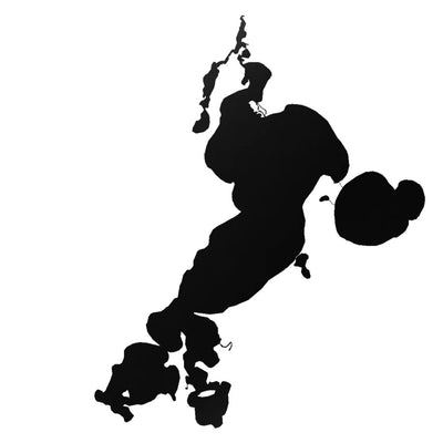 Gull Lake (MN) lake silhouette