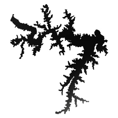 Kerr Lake lake silhouette