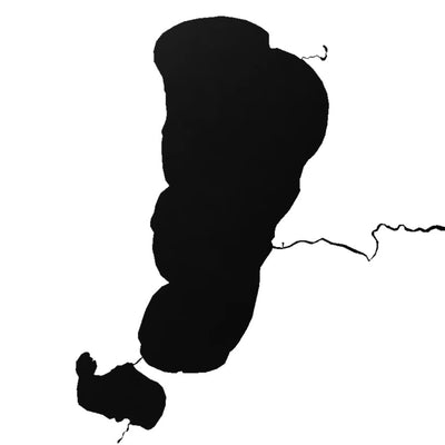 Lake Bemidji (MN) lake silhouette