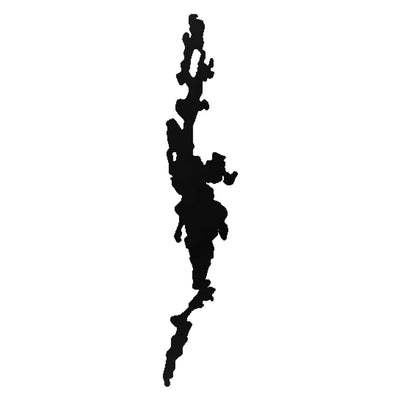 Lake Champlain lake silhouette