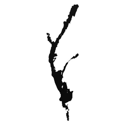 Lake Memphremagog (VT/QC) lake silhouette