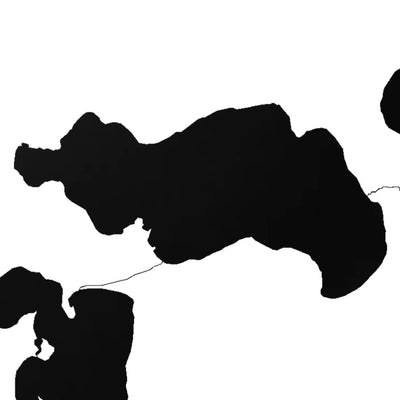 Lake Miltona (MN) lake silhouette
