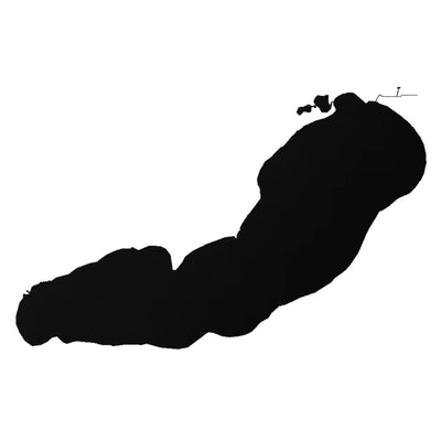 Lake Minnewaska (MN) lake silhouette