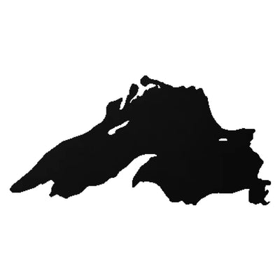 Lake Superior lake silhouette