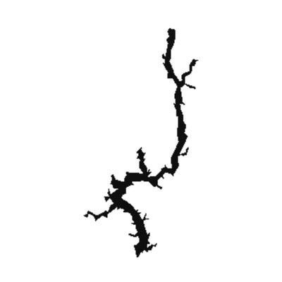 Lake Wylie (NC/SC) lake silhouette