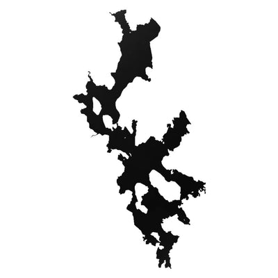 Moosehead Lake (ME) lake silhouette