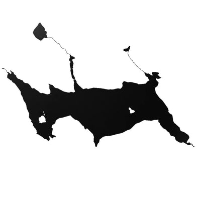 Rangeley Lake (ME) lake silhouette
