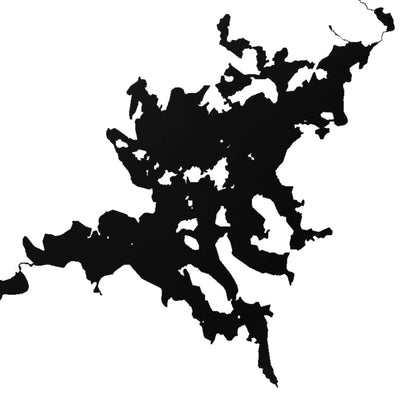 Squam Lake (NH) lake silhouette