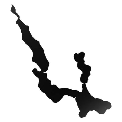 Walloon Lake (MI) lake silhouette